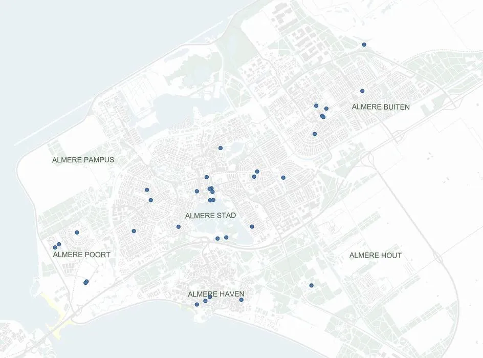 locaties toiletvoorzieningen gem almere