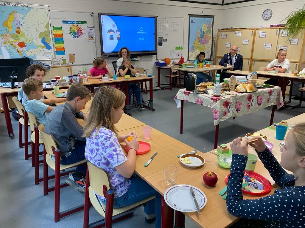 het burgemeestersontbijt in waardhuizen