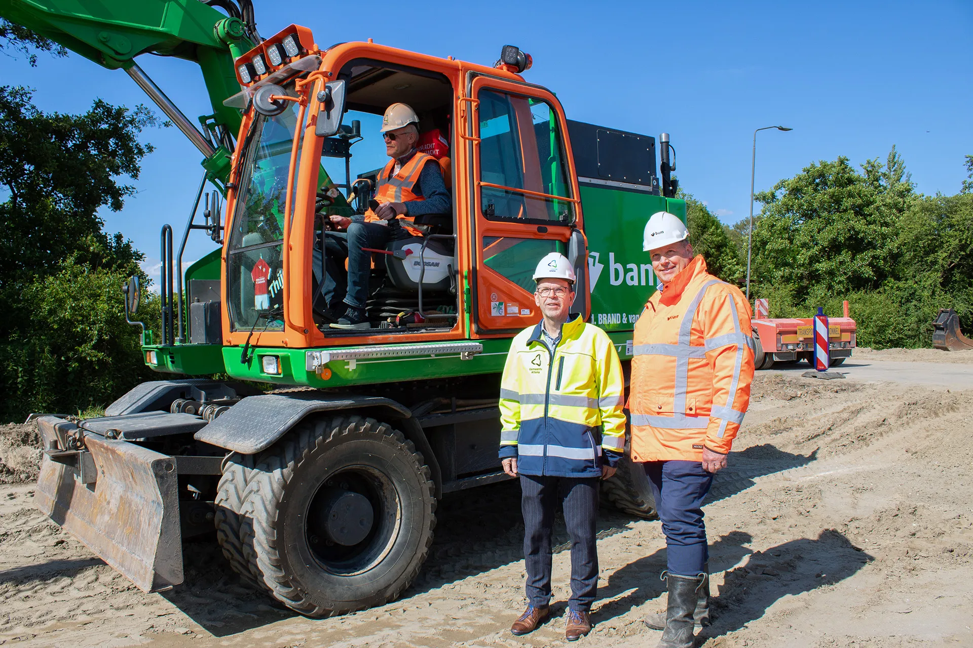 start werkzaamheden dijkgraaf den dekkerweg dhr voor den dag hans tanis eric van avendonk