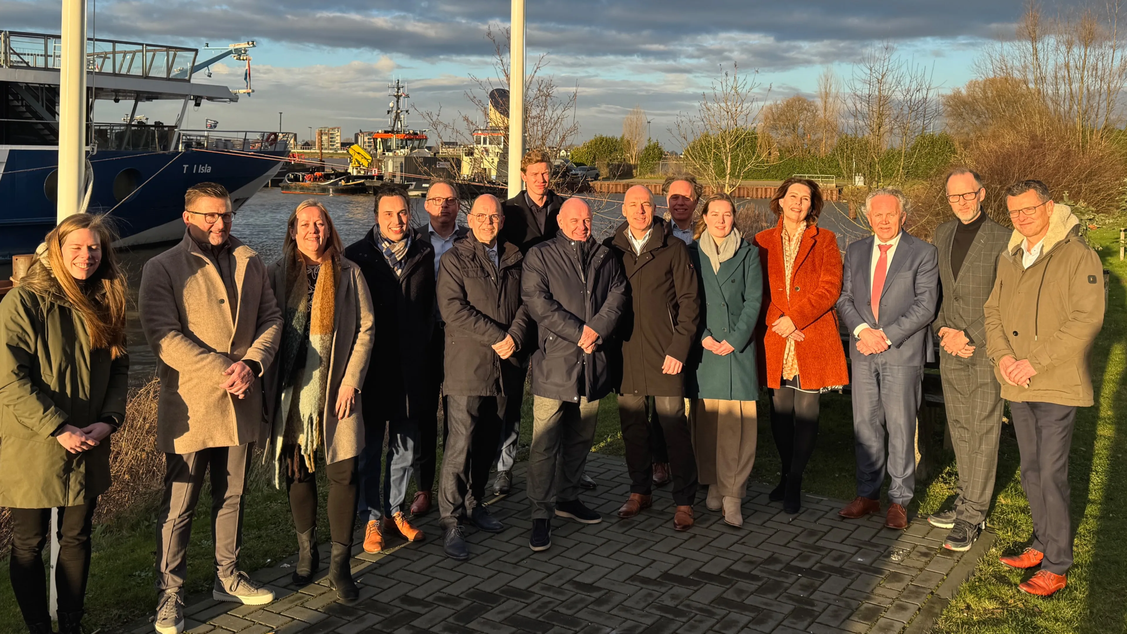 2025 werkbezoek haven januari