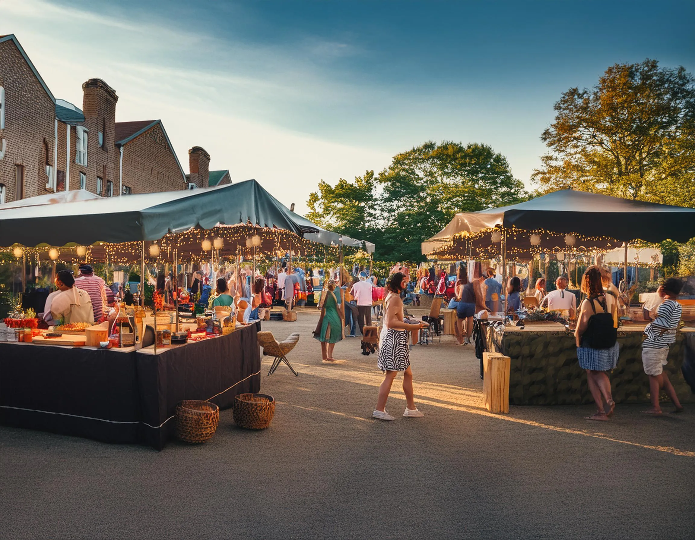 firefly kleinschalig buurtfeest met kraampjes kunst muziek en dans 70431