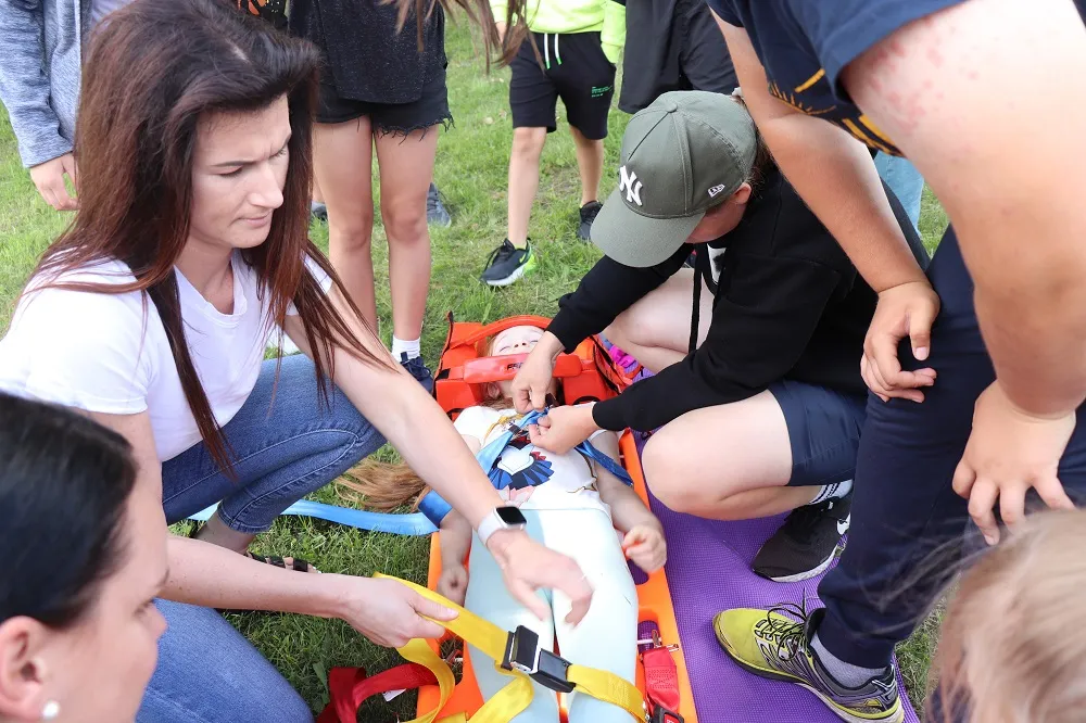 alytaus r meno ir sporto mokyklos organizuojamos stovyklos akimirka