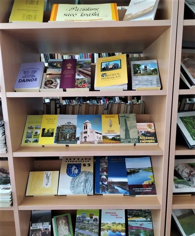 alytaus rajono bibliotekos fondui formuoti papildomos lesos