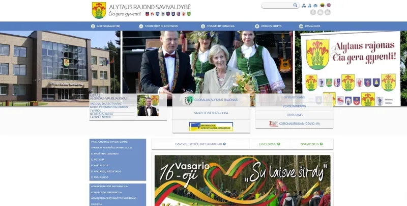 alytaus rajono savivaldybe informacija skelbia interneto svetaineje arsalt