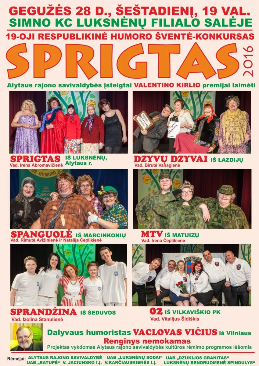 alytausgidas afisa sprigtas geras luksnenuose