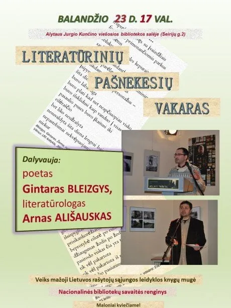 alytausgidas literat riniai a321