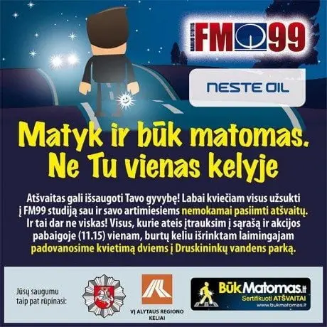 alytausgidas matyk ir buk matomas akcijos maketas