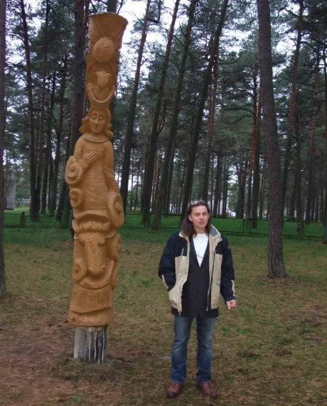 alytausgidas skulpturu parkas lampickas1