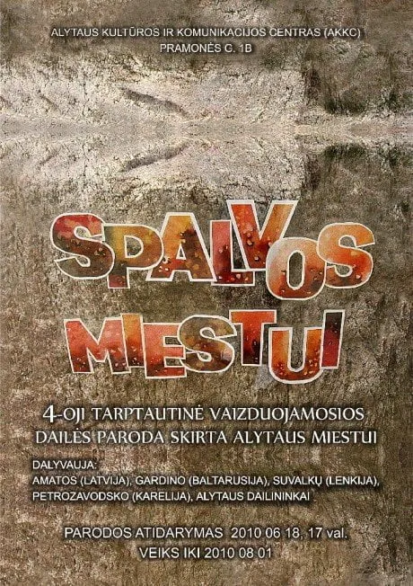 alytausgidas spalvos miestui