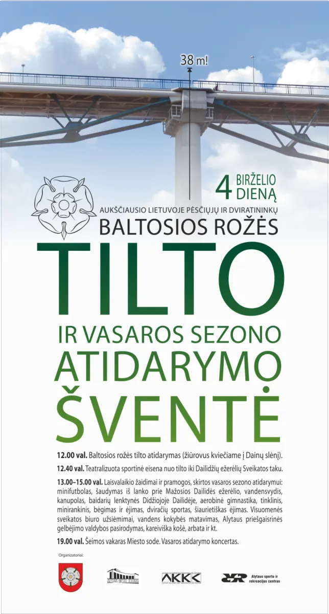 alytausgidas tilto svente ideklas kvietimui