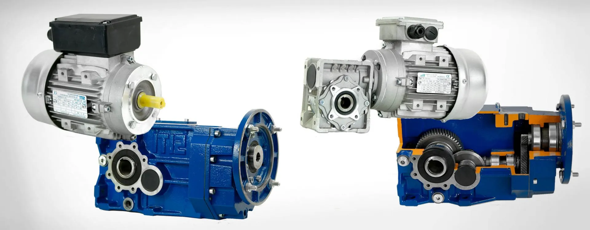 el varikliai motoreduktoriai