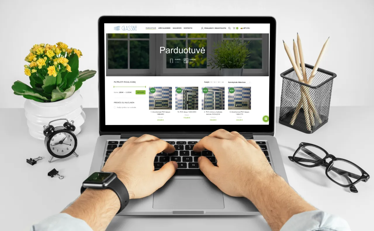 glassbee langu turgus