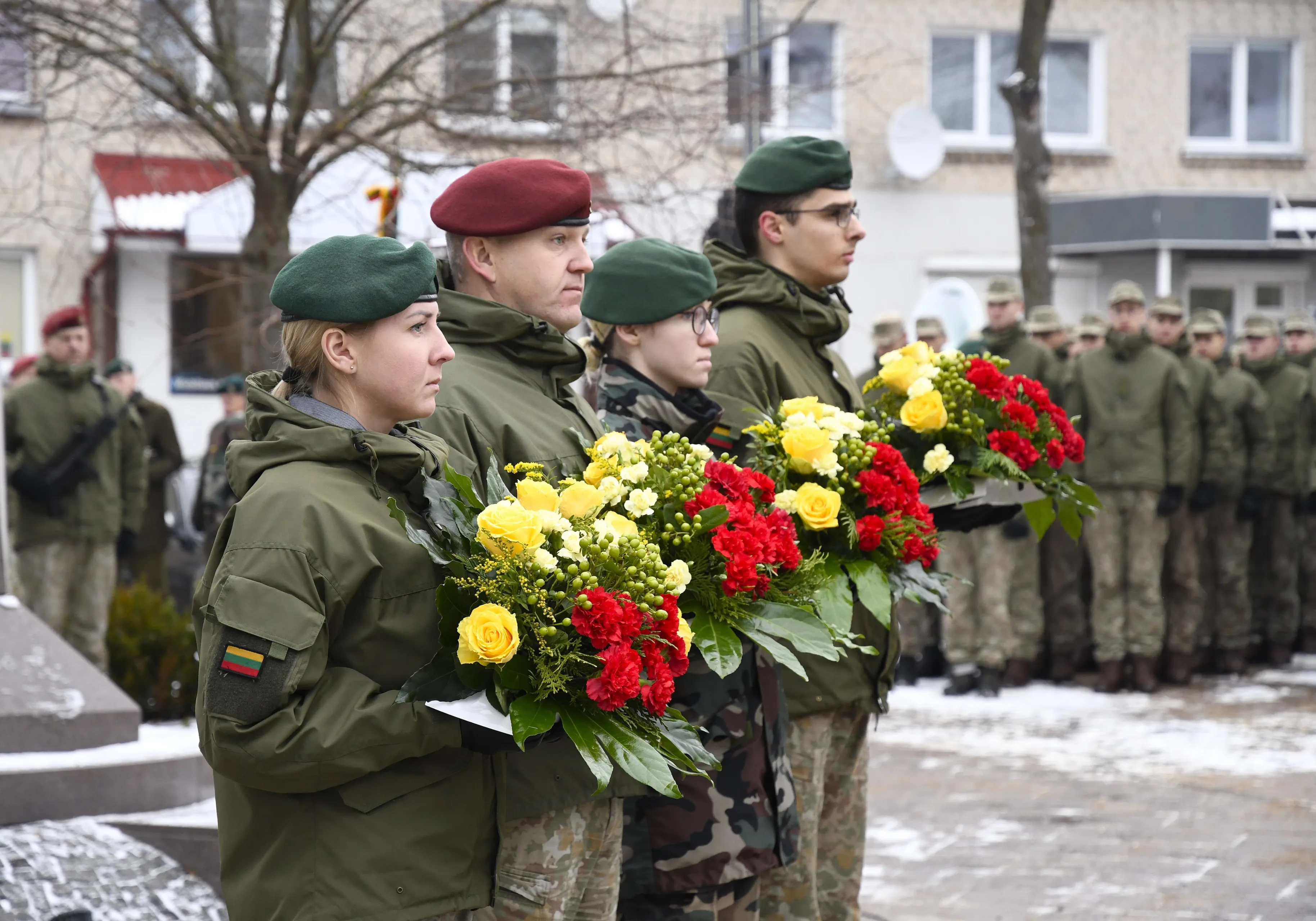 kariuomenes atstovai