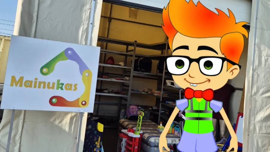 keliaujantis mainukas