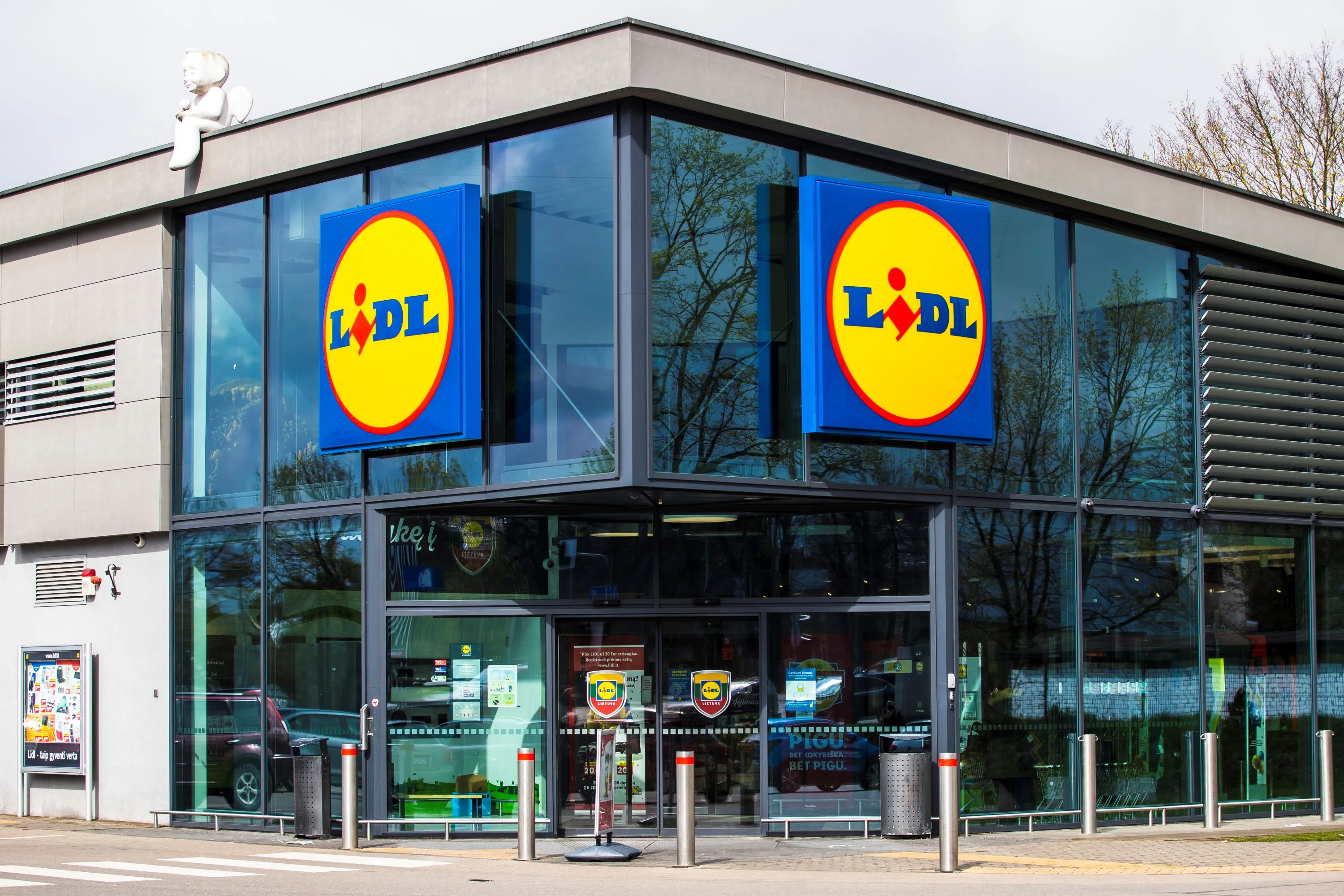 lidl parduotuve