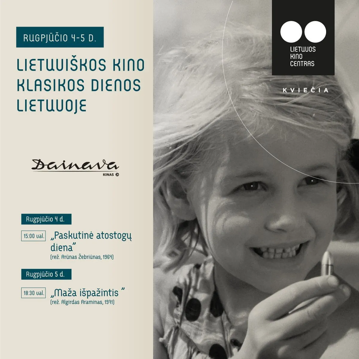 lkc kino klasikos dienos repertuatas alytus dainava