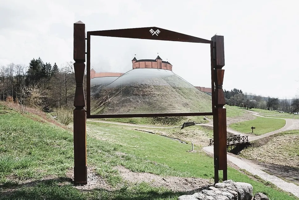 merkines piliakalnis 3x