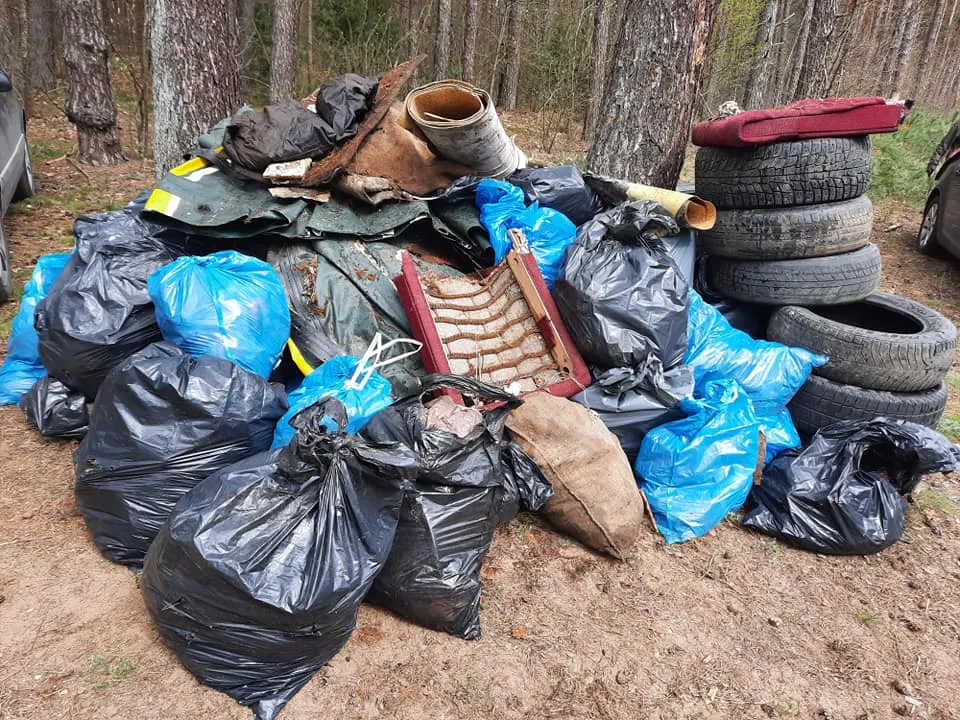 miske rastos atliekos