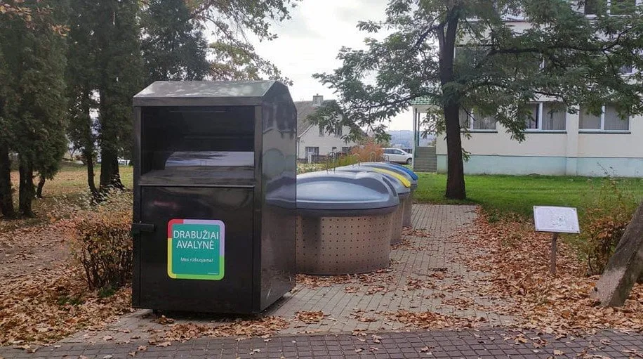 nauji tekstiles konteineriai alytus