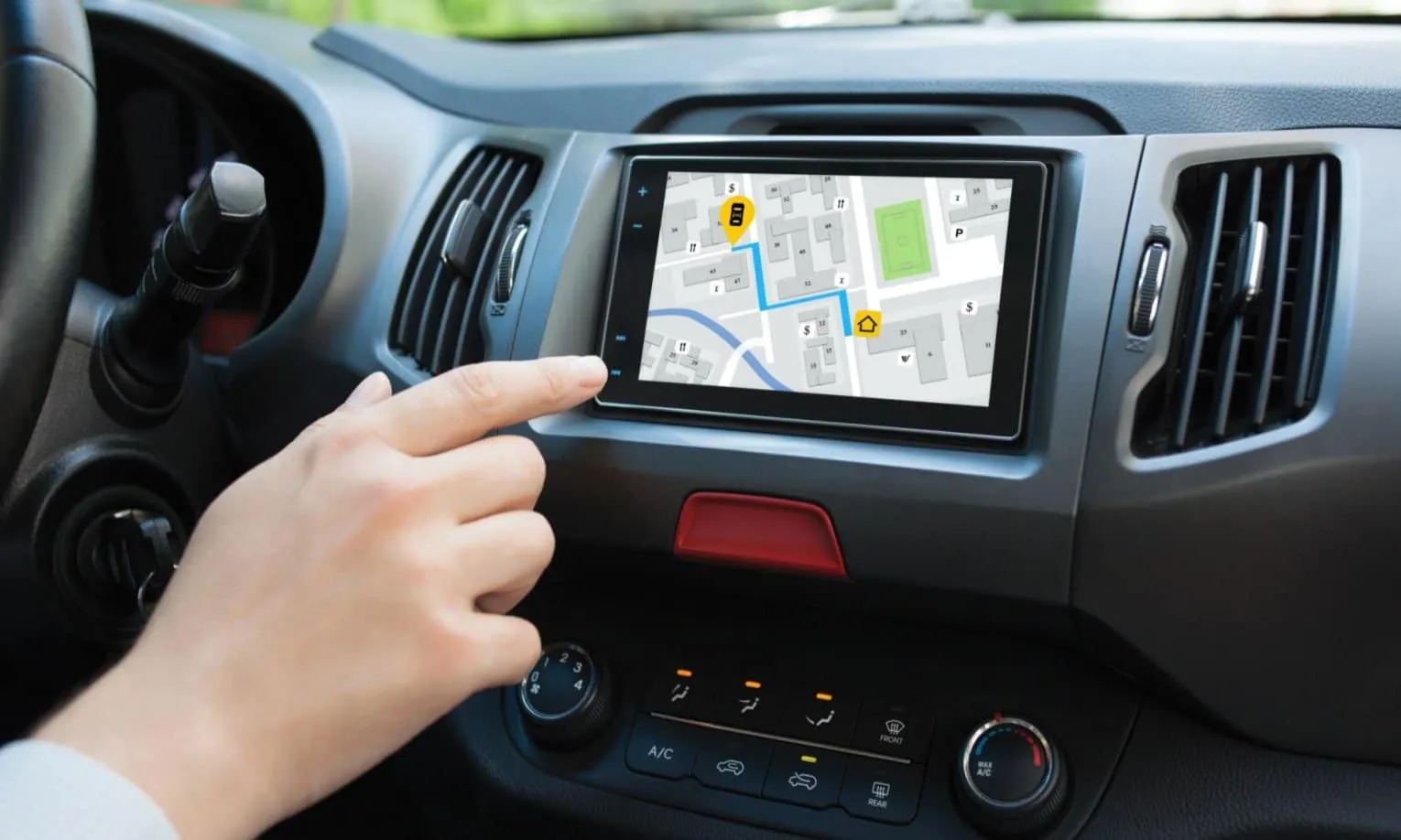 navigacijos pasirinkimas kelionems