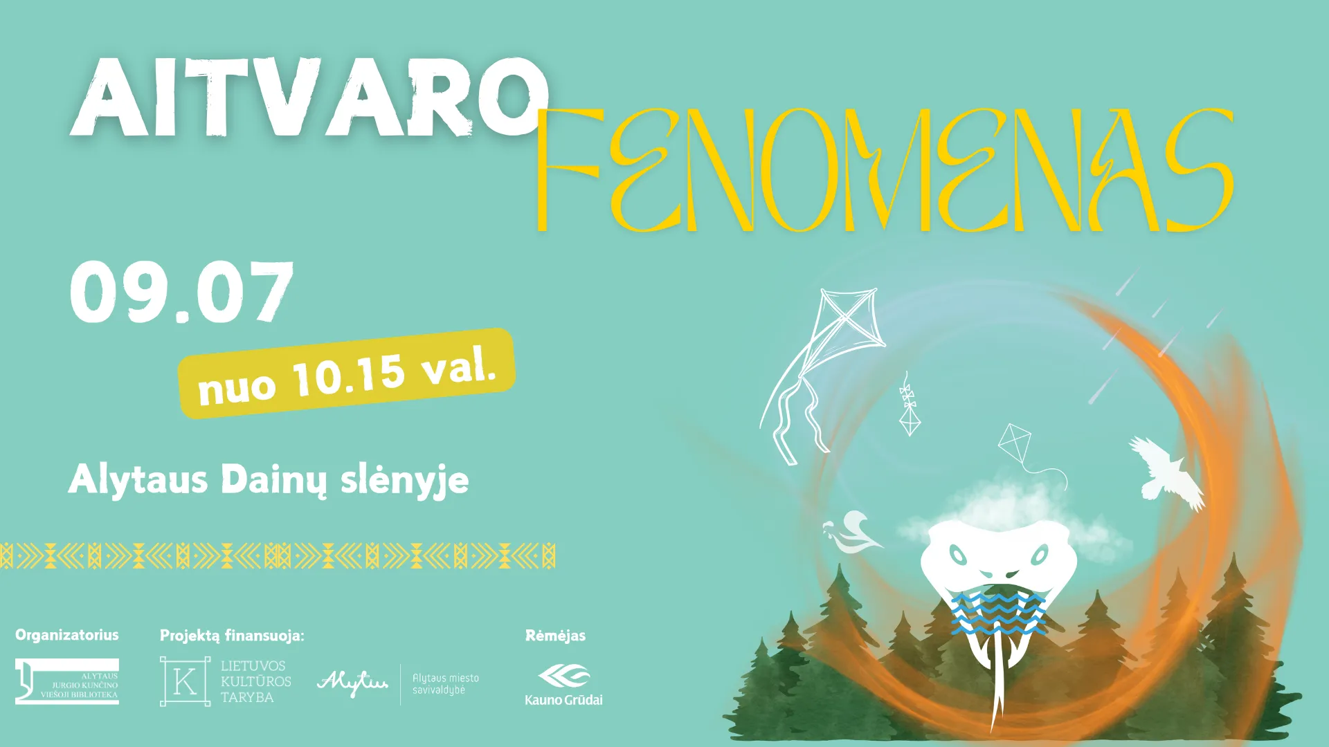 renginio evento headeris