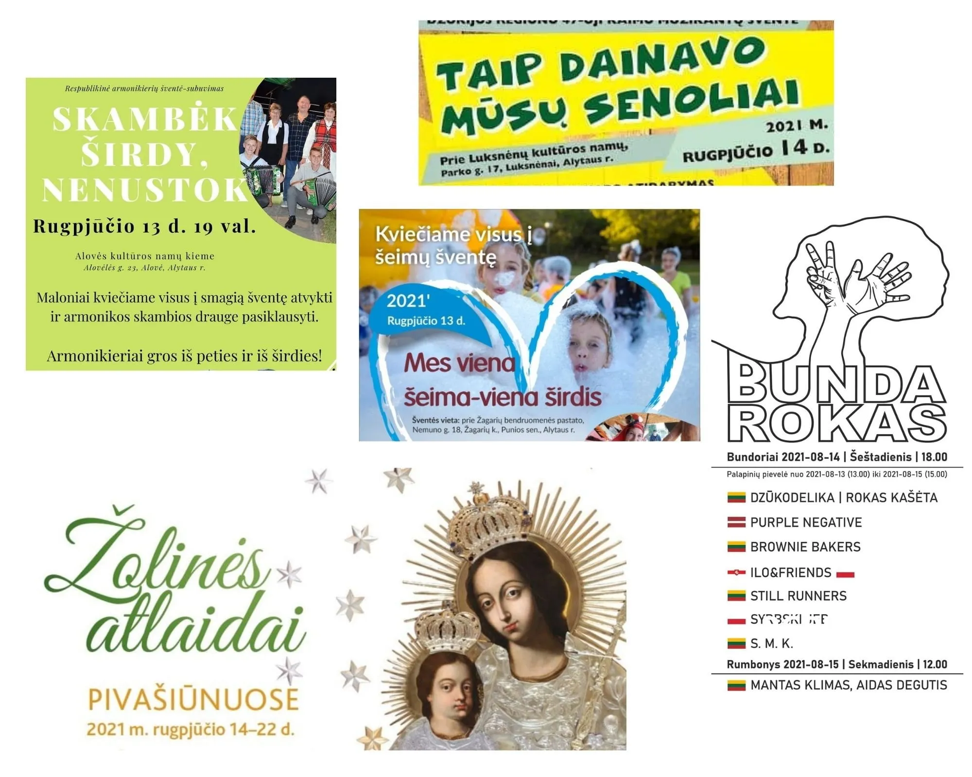 savaitgalio renginiai alytaus rajone