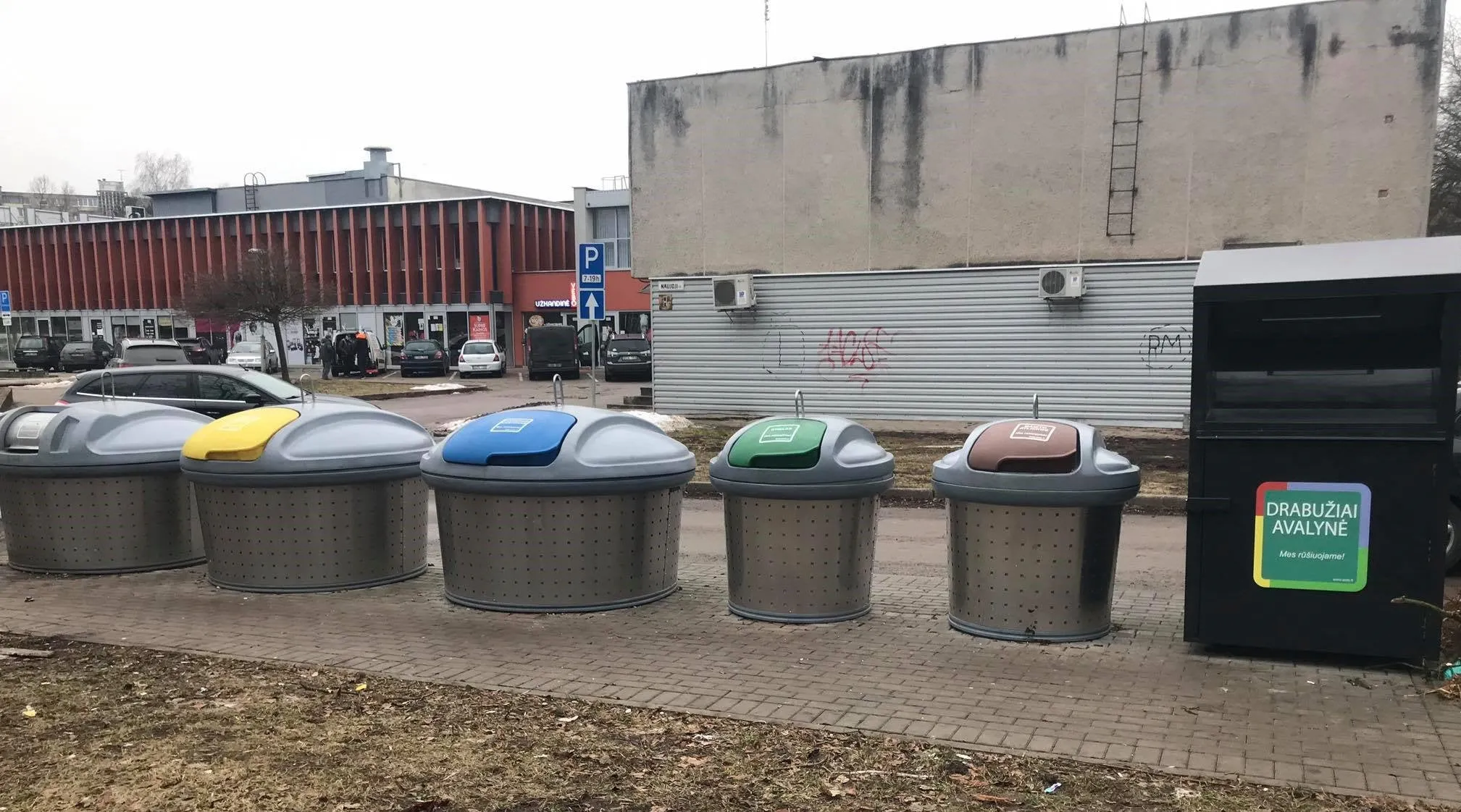 tekstiles konteineris