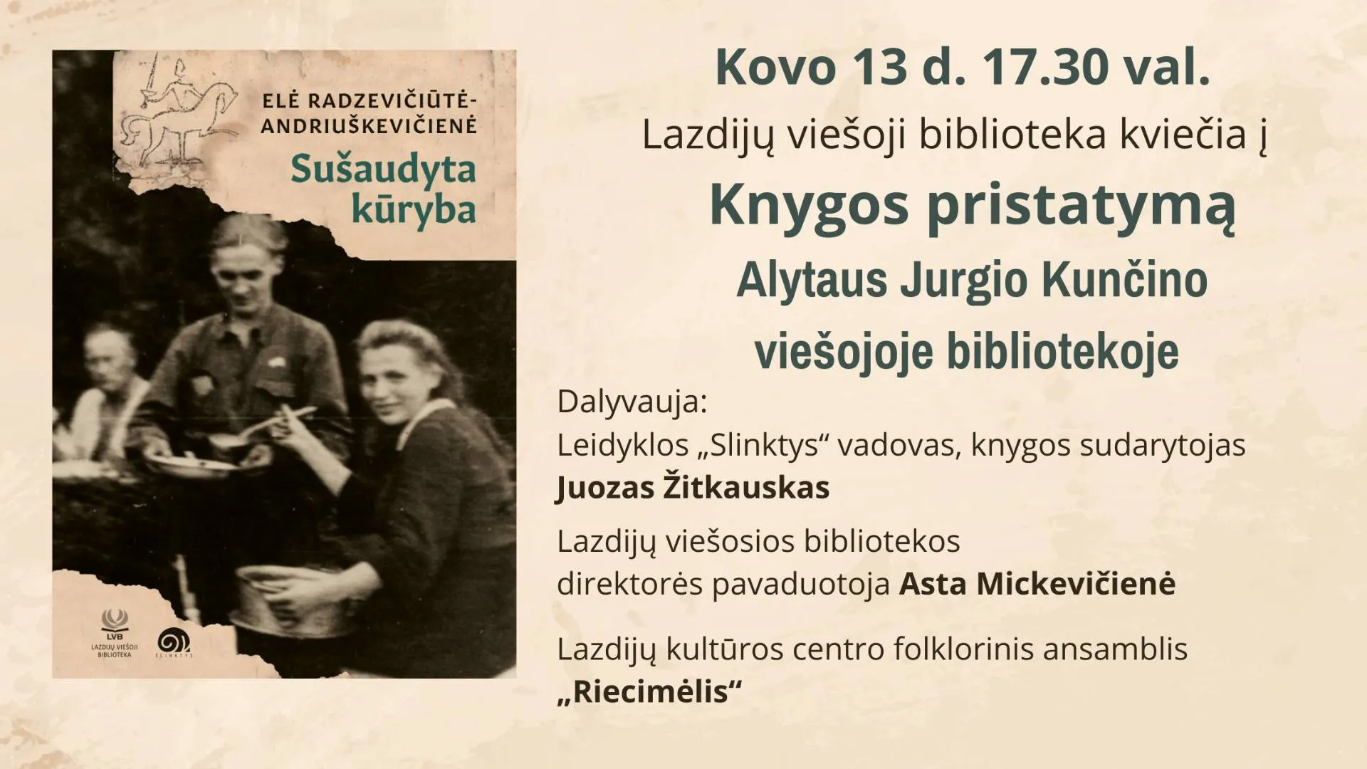 susaudyta kuryba facebook event