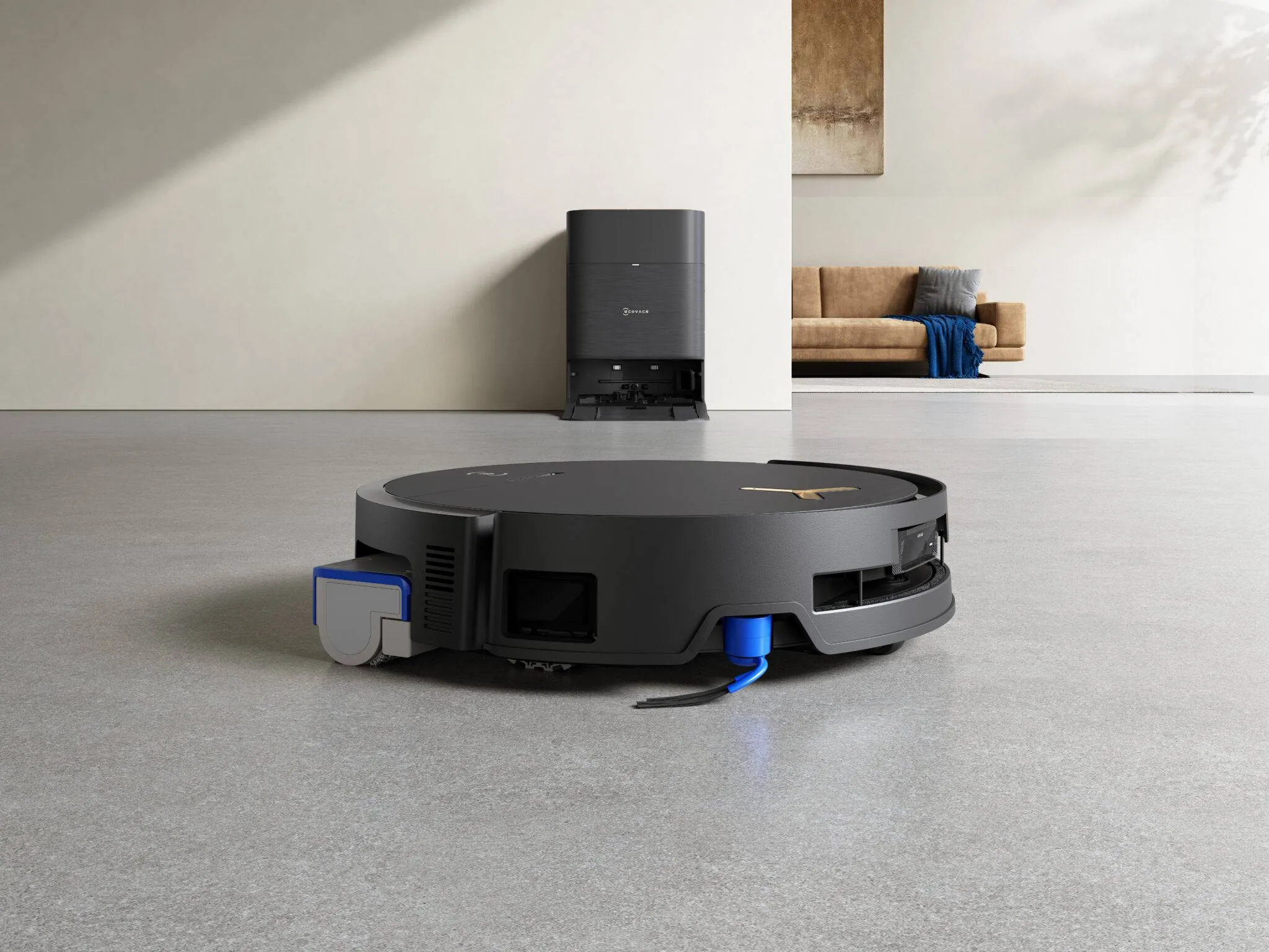 Ecovacs dulkių siurblys robotas