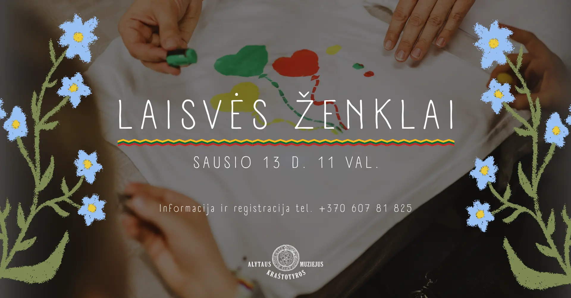 Sausio 13 Laisvės ženklai FB event cover