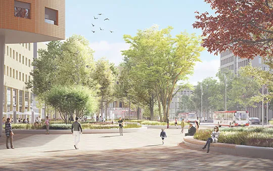 14494 fullimage impressie stationsplein