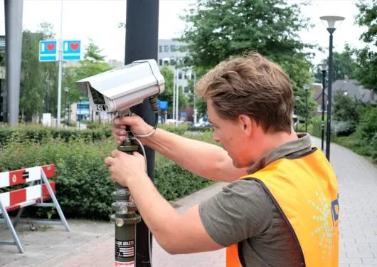 camera installatie