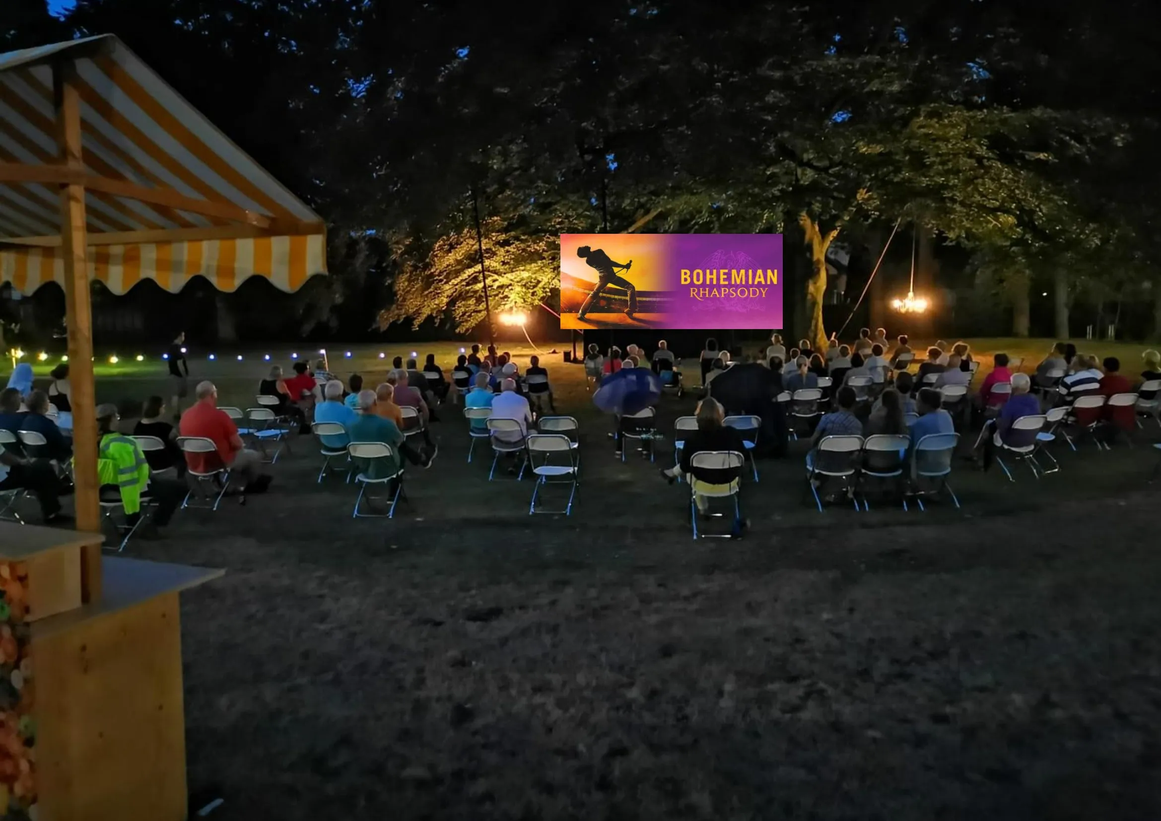 een zwoele zomerse filmavond bohemian rhapsody 2