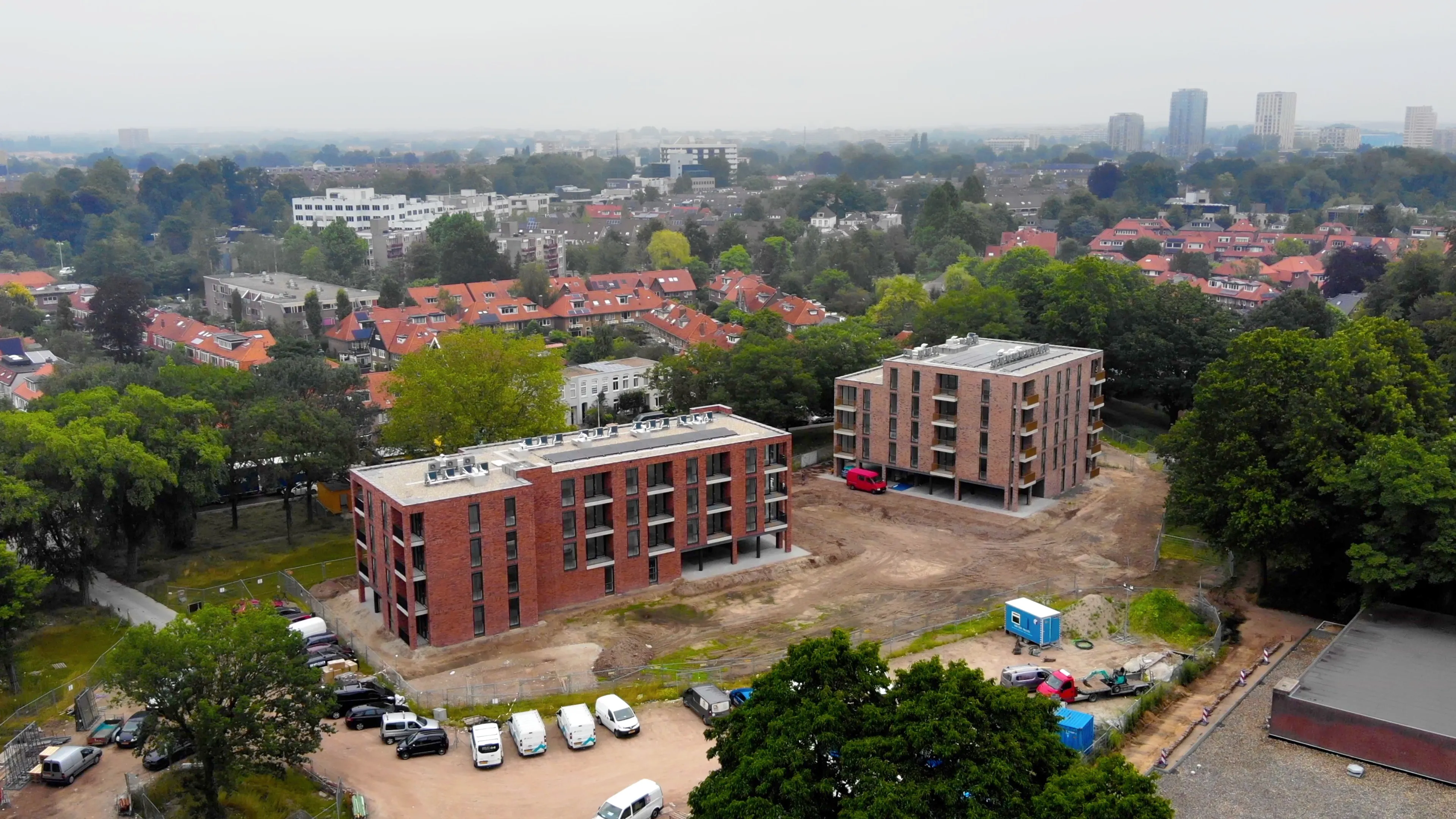 luchtopname de nieuwe haghe