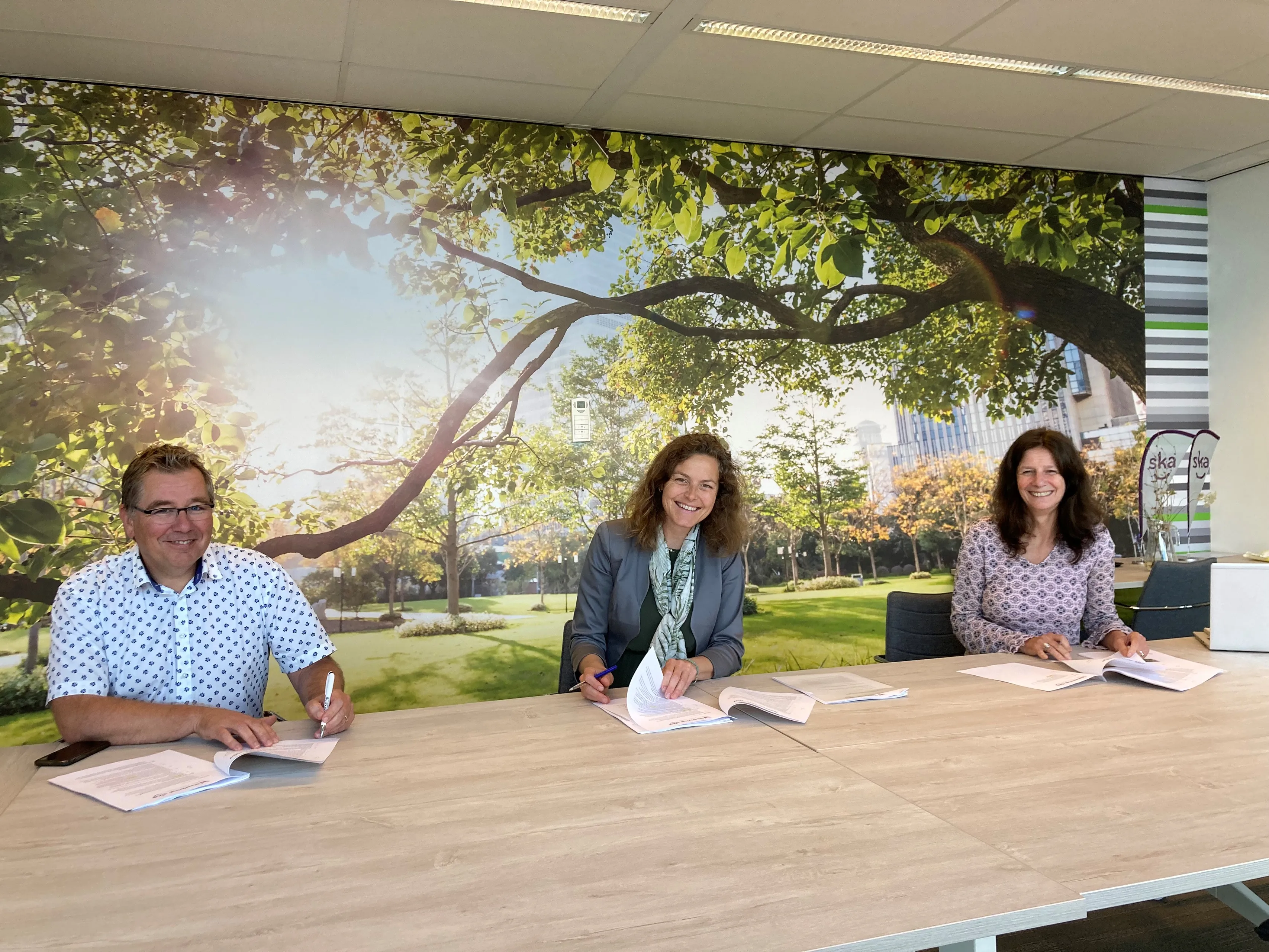 ondertekening samenwerkingsovereenkomst ska en meerkring