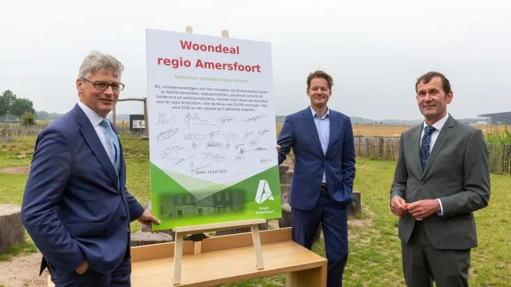 ondertekening woondeal amersfoort