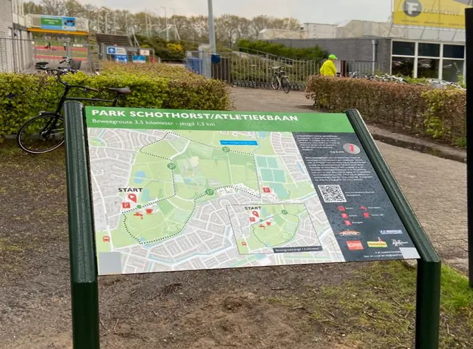routebord park schothorst