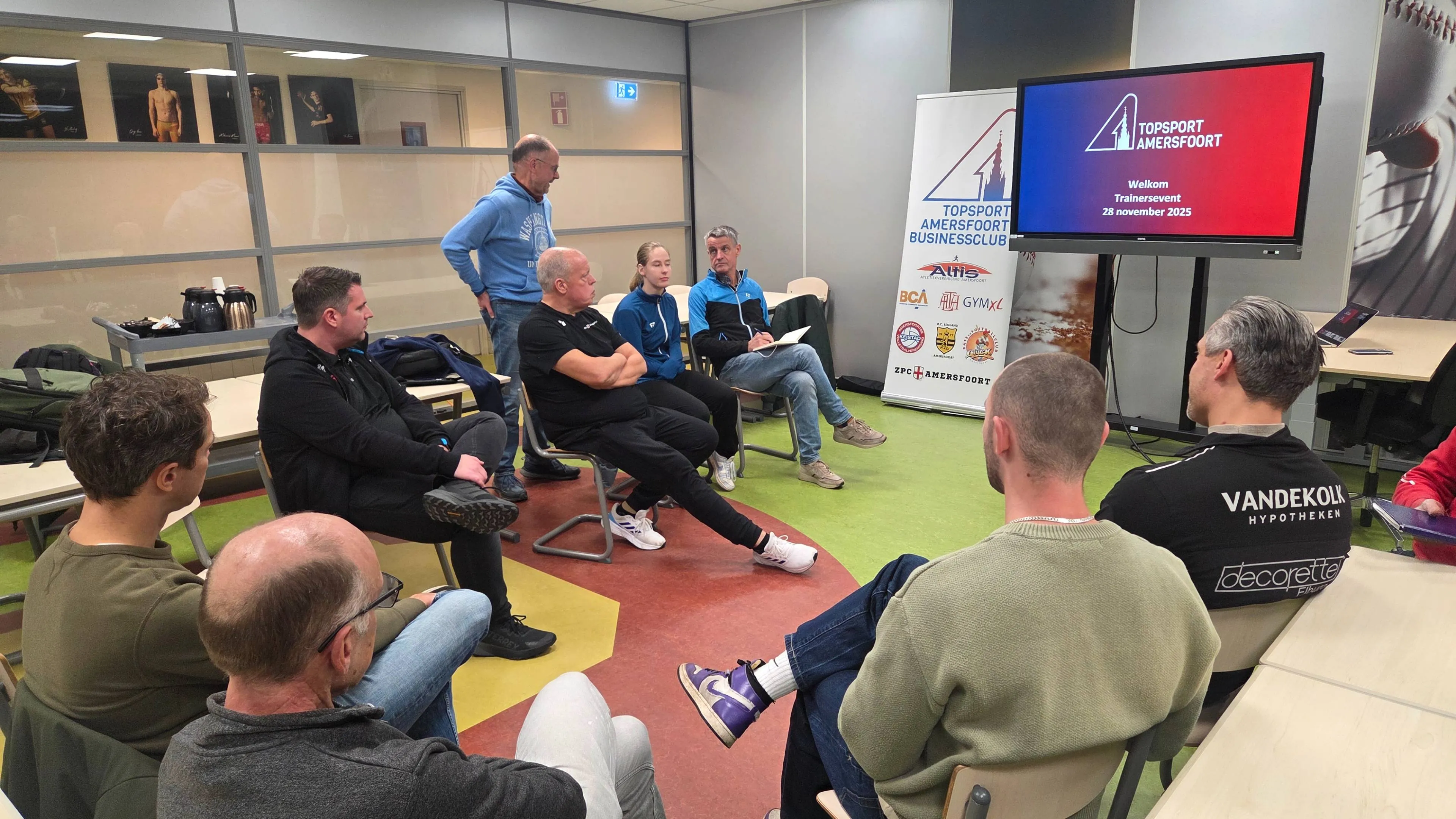 eerste trainersbijeenkomst in discussiegroep