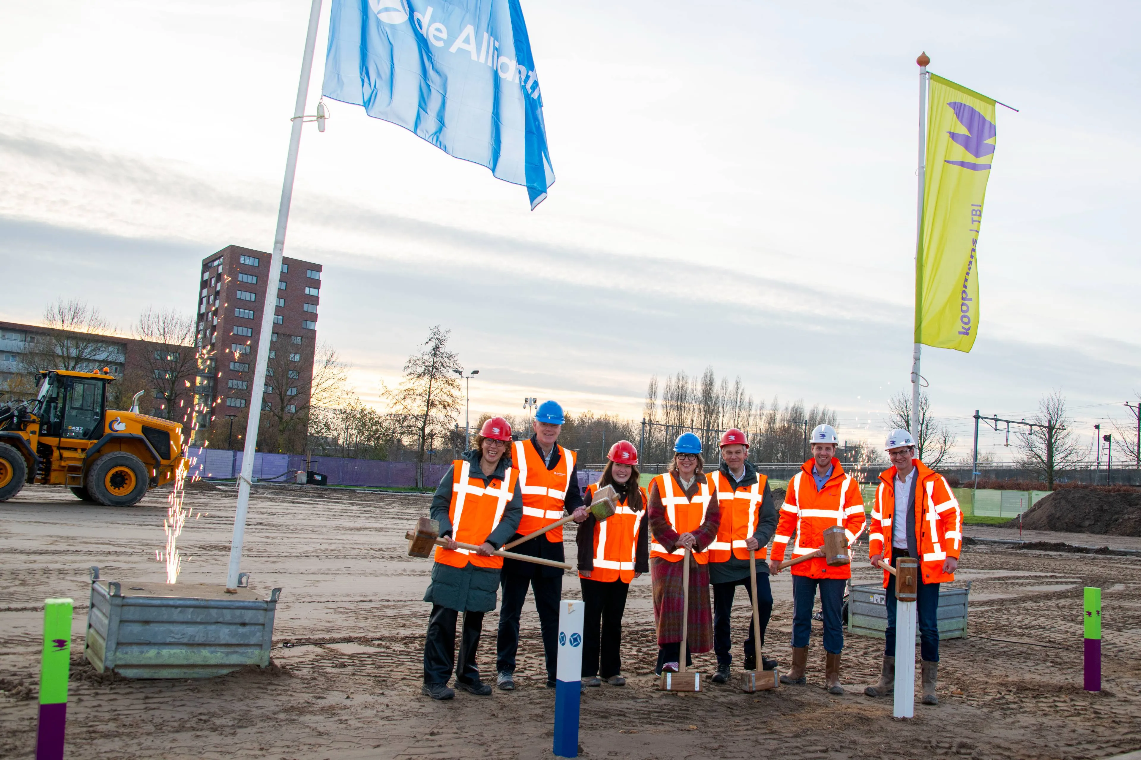 Start bouw Kop van Liendert 2