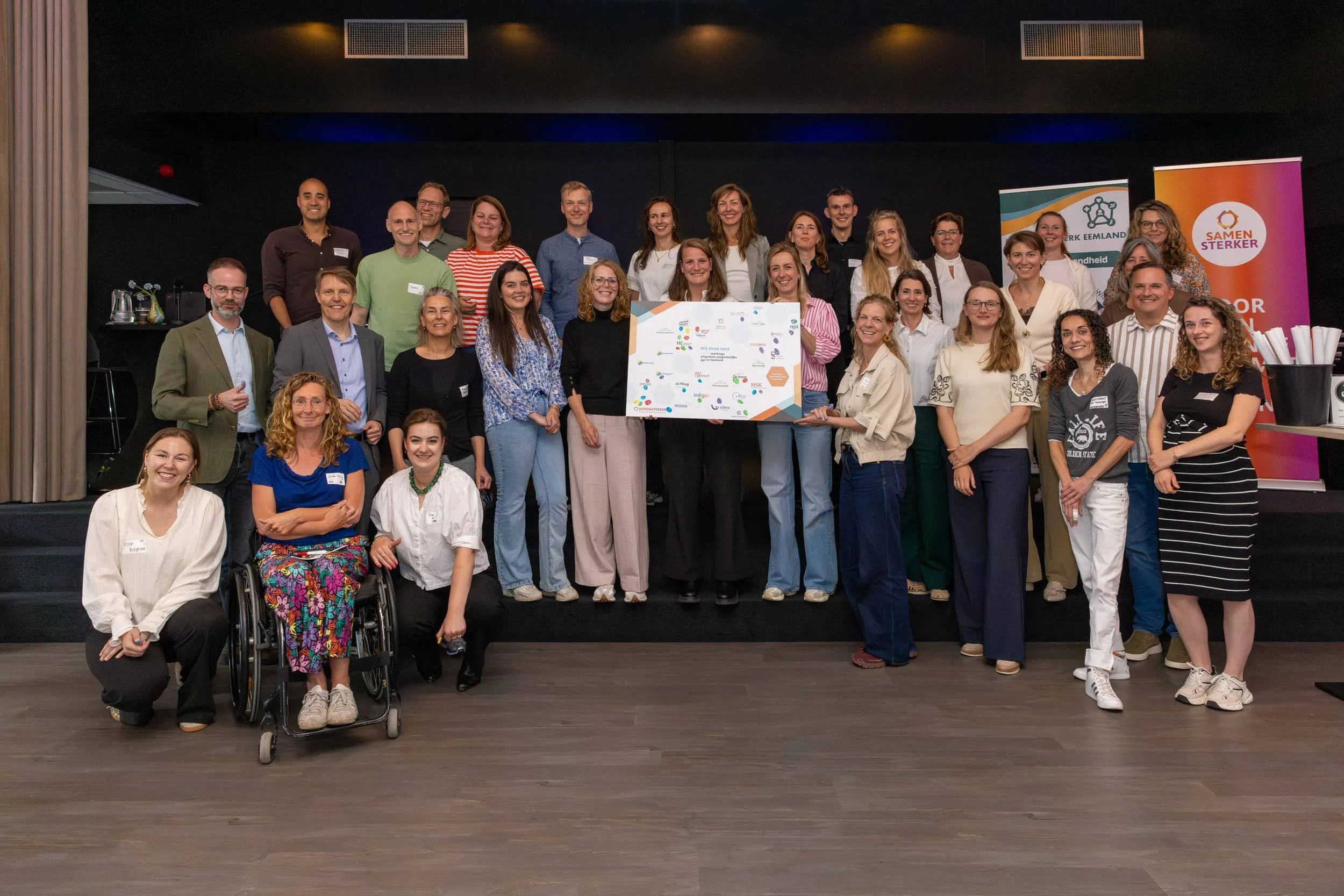 Tekenmoment samenwerkingsafspraken ggz Samen Sterker Eemland