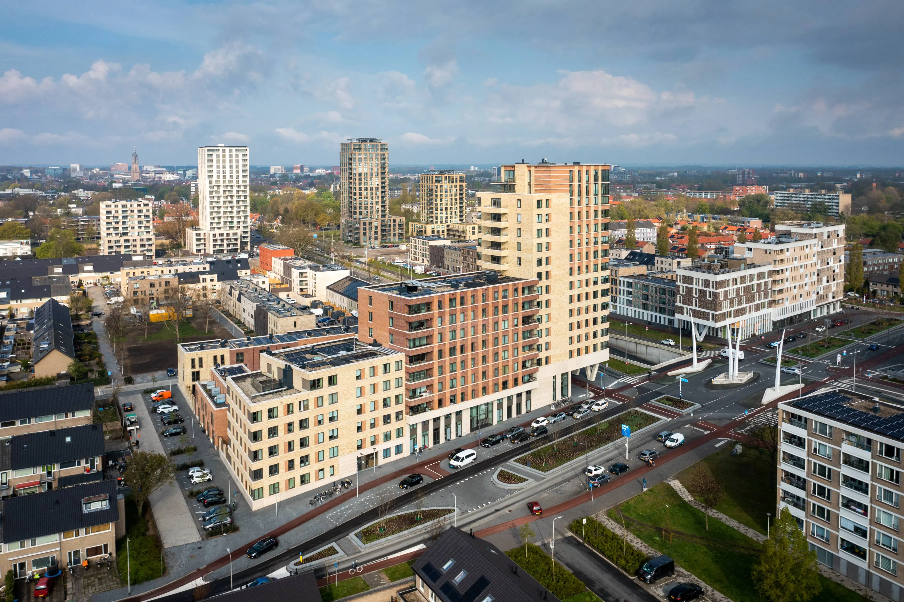 Luchtfoto Hogekwartier