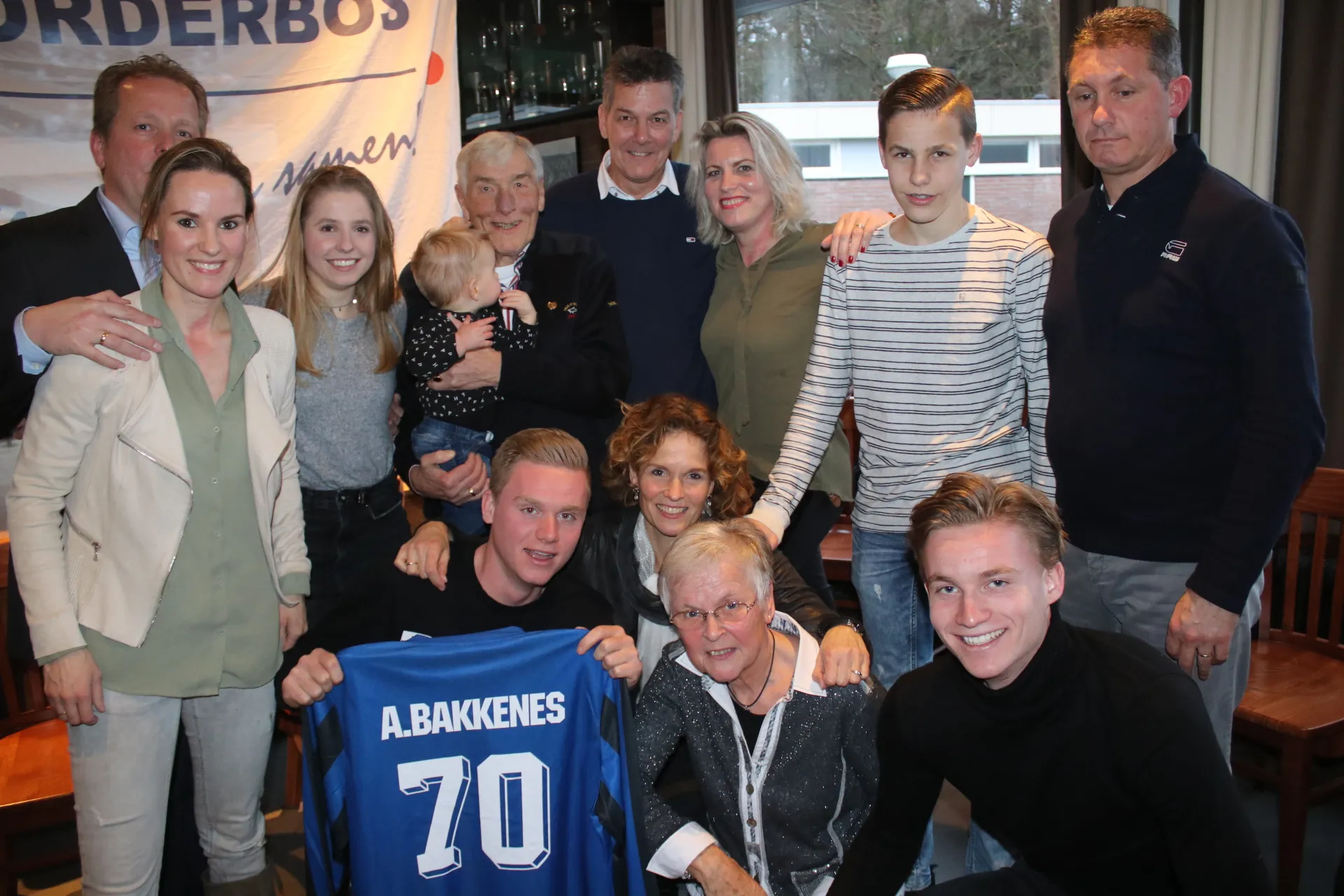 adrie bakkenes 70 jaar lid sv orderbos