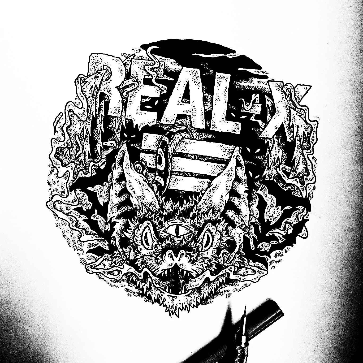 real x artwork serpent