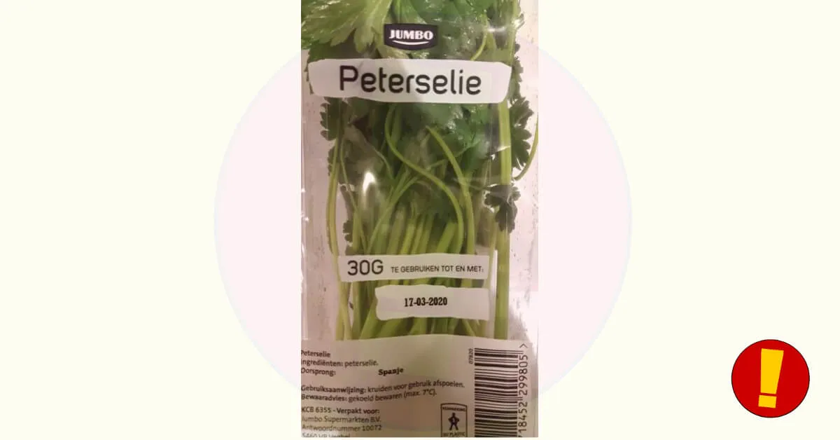 recall jumbo peterselie selderij productfotofb