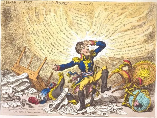 spotprent napoleon