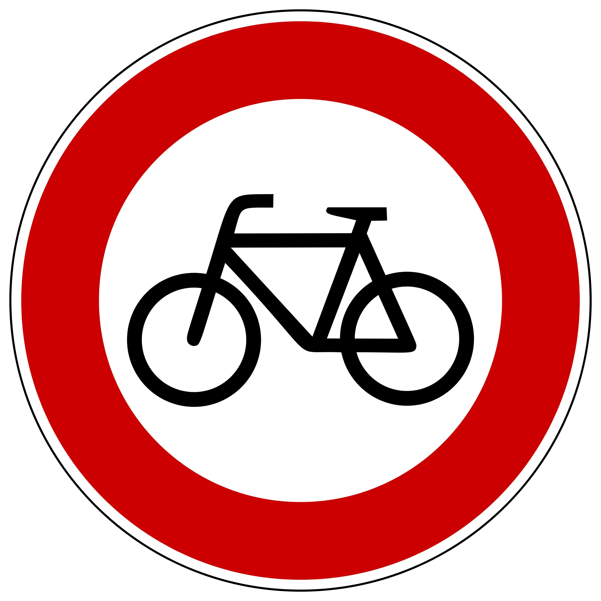 traffic sign 6647