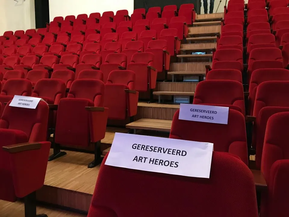 voorstelling afsluiting art heroes