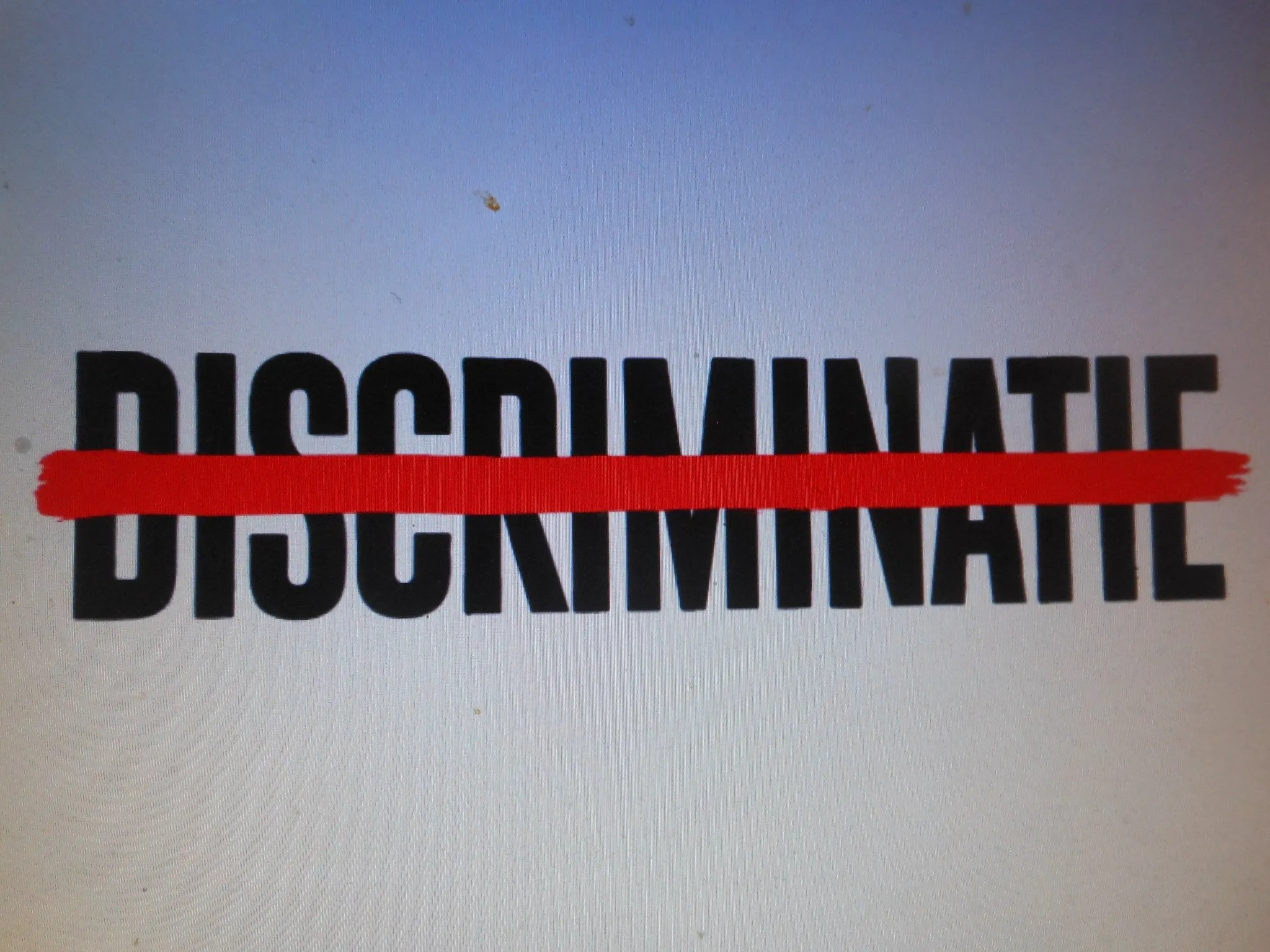 zet een streep door discriminatie rijksoverheid