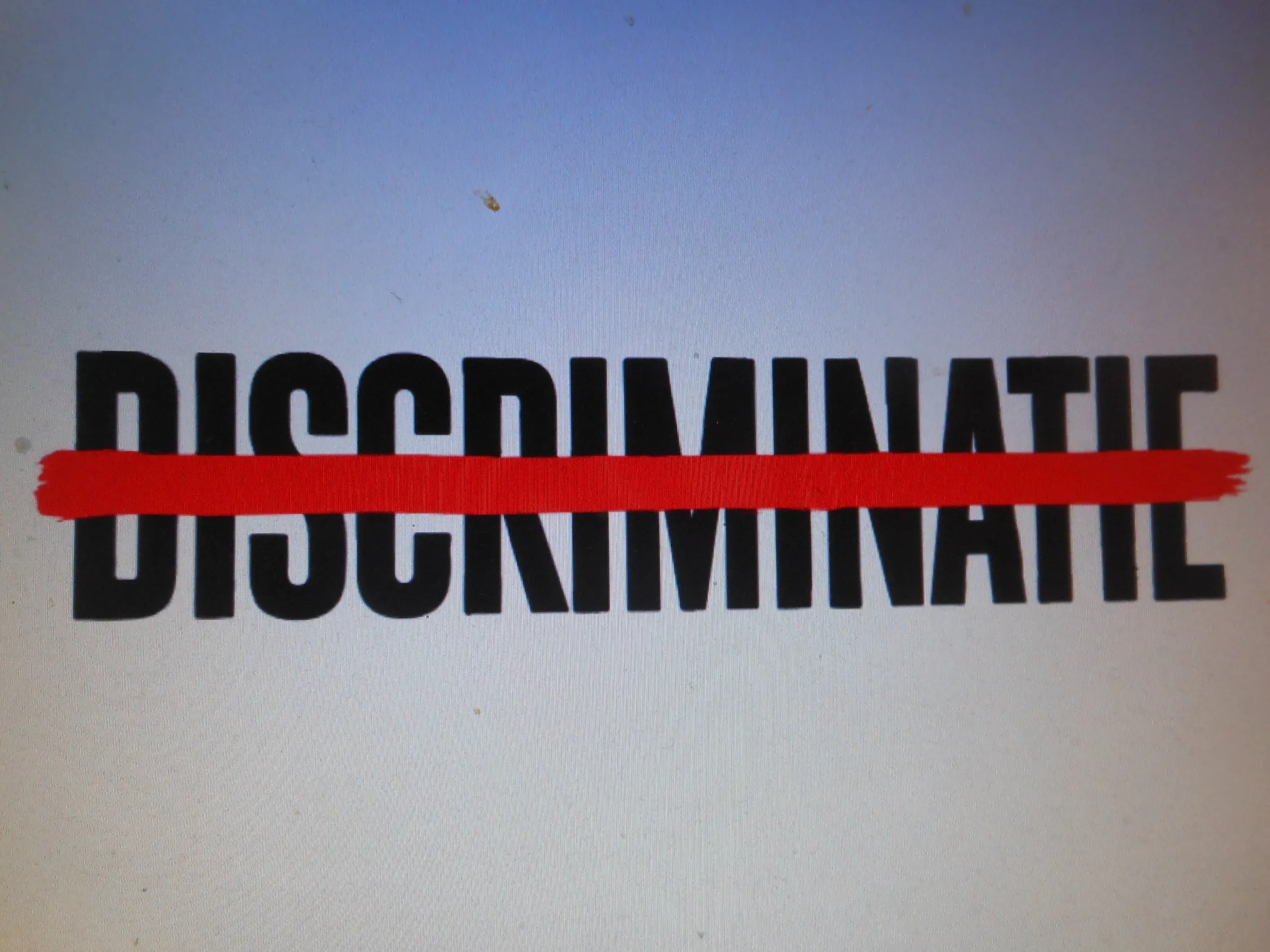 zet een streep door discriminatie rijksoverheid