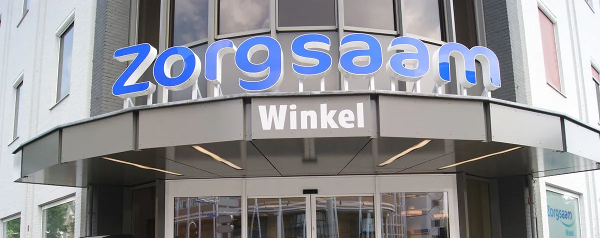 zorgsaam winkel voorkant